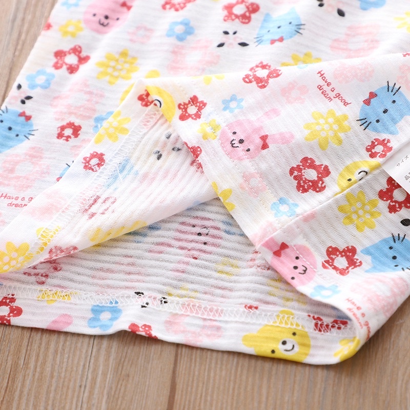 QUẦN ÁO THUN BA LỖ COTTON XUẤT KHẨU CHO BÉ - HÌNH THỎ MÈO