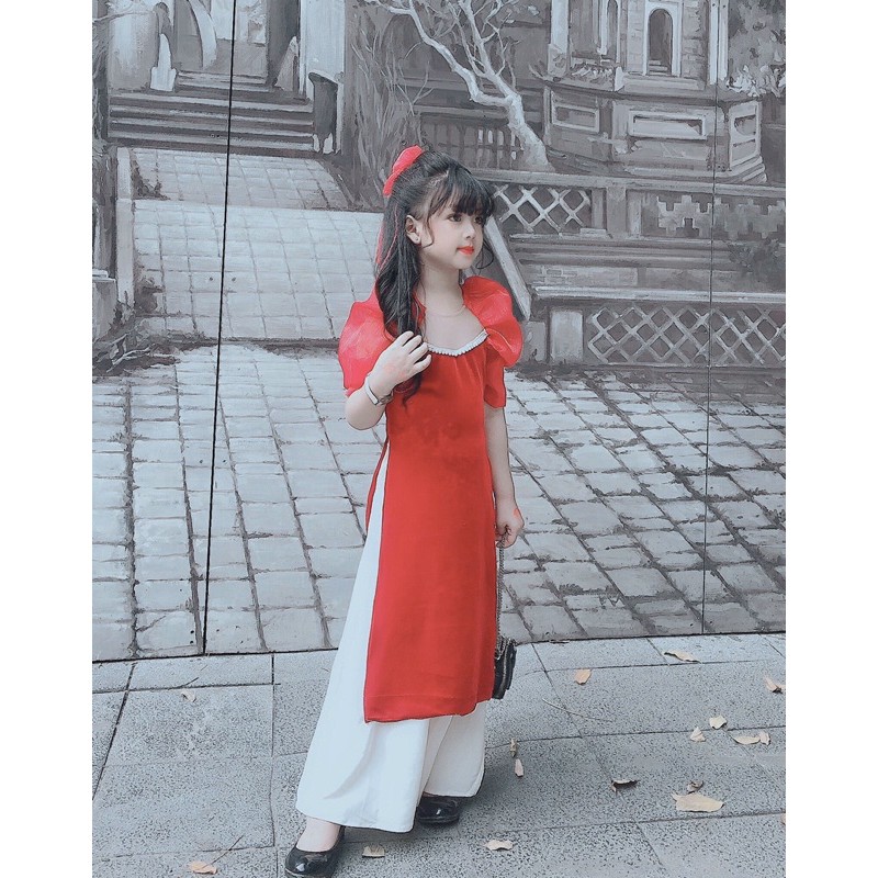 Áo dài tết cho bé
