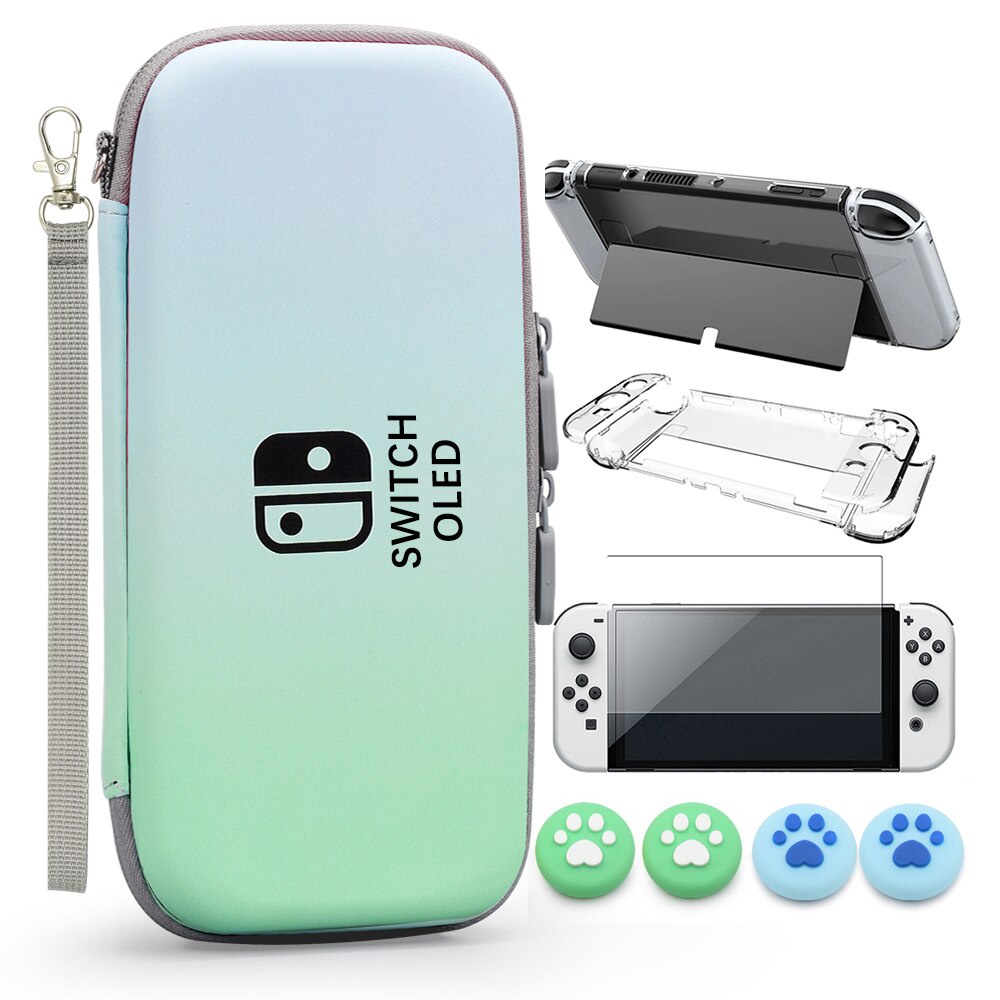 Bộ Phụ Kiện Bảo Vệ Chống Rơi Cho Máy Chơi Game Nintendo Switch Oled