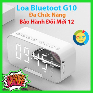 [Mã ELHACE giảm 4% đơn 300K] Loa Bluetooth Kiêm Đồng Hồ Led Báo Thức - Đa Chức Năng