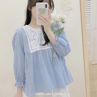 Áo pha ren ngực 2 màu