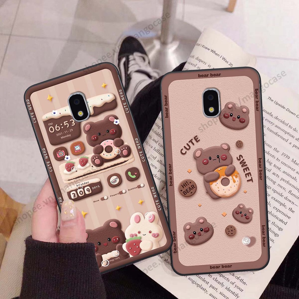Ốp lưng Samsung J5 Pro hình gấu, thỏ, đồng hồ cute dễ thương