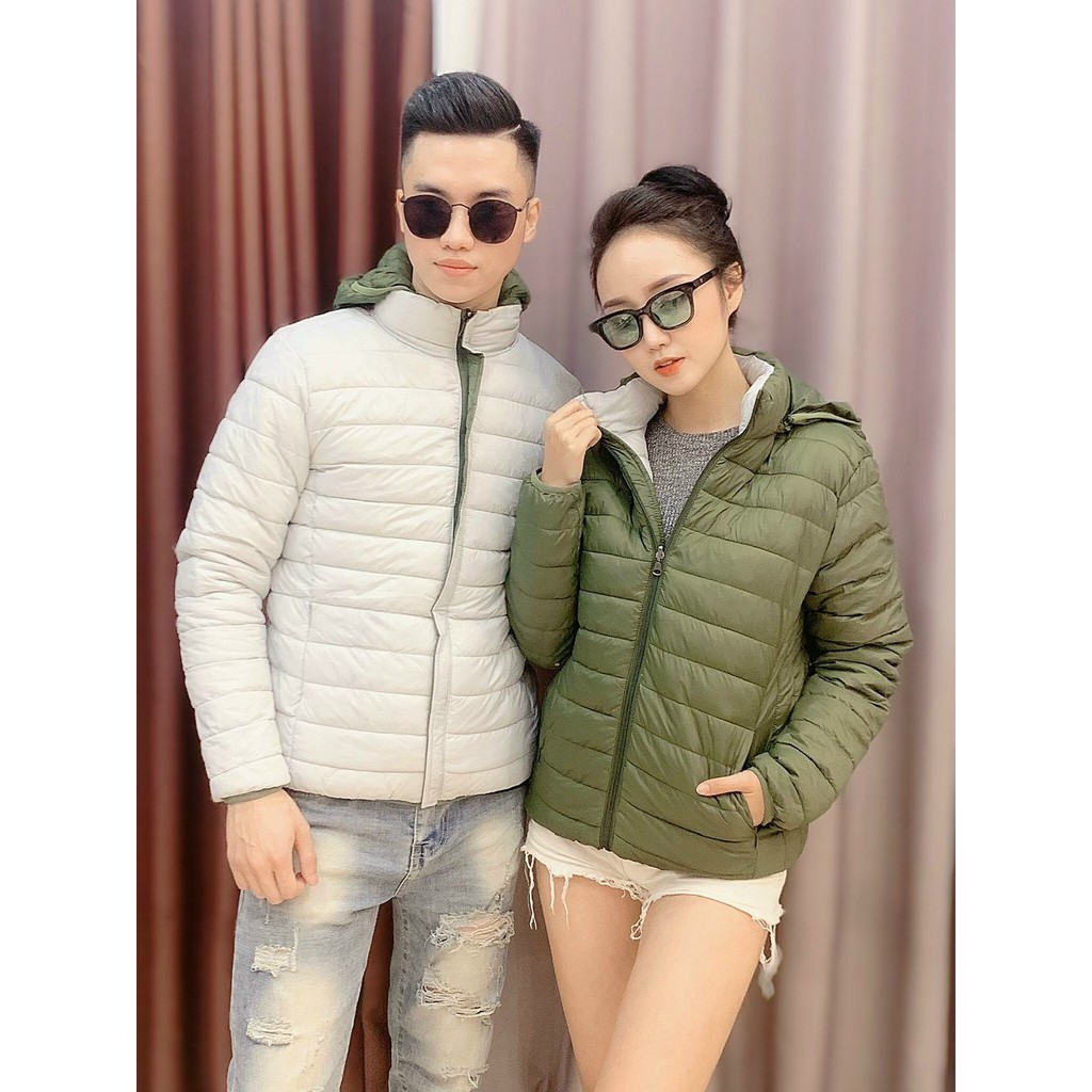 Áo Phao Nữ, Áo Phao Nữ Có Mũ Chống Nước giữ Ấm Siêu Nhẹ - AP21