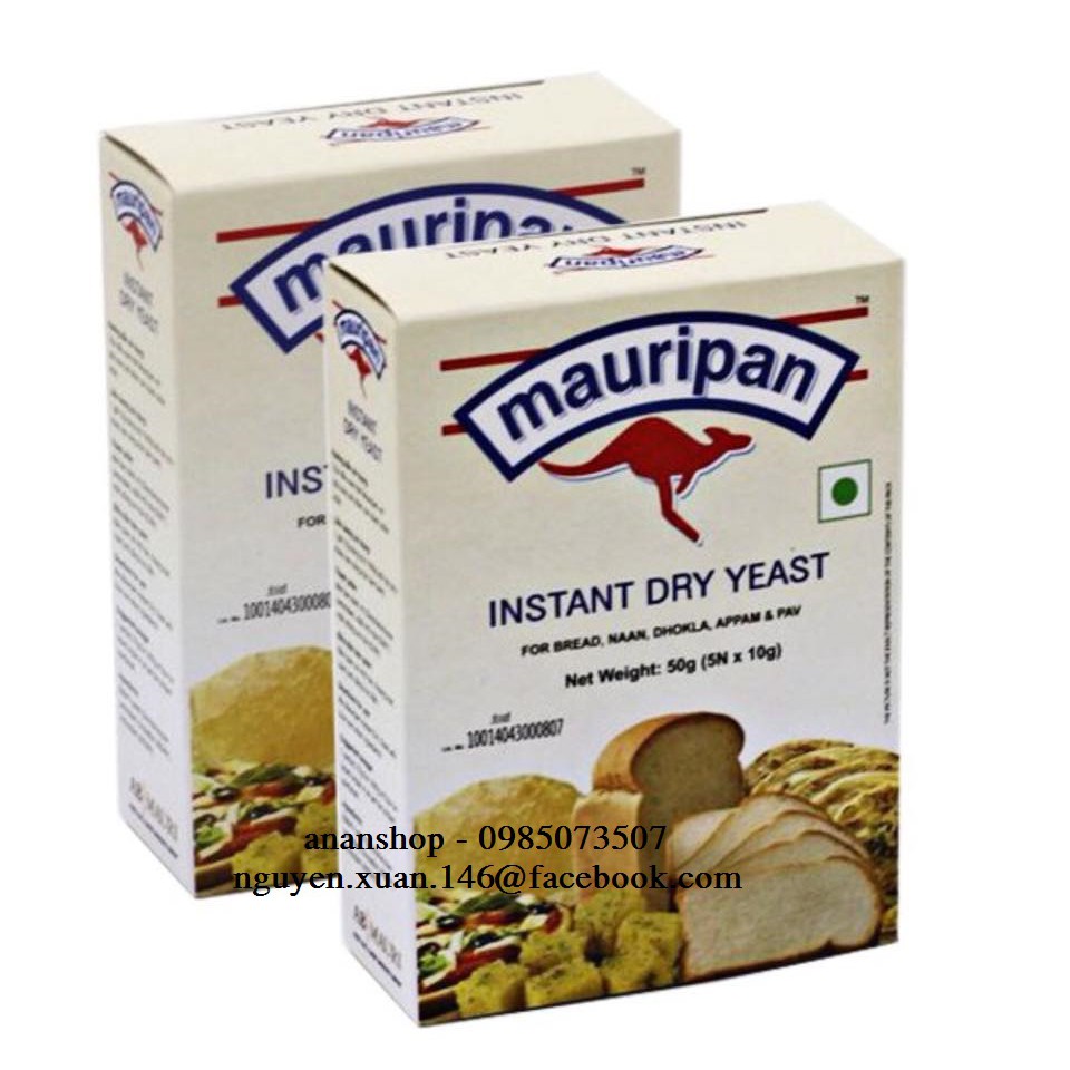 Thùng 48 hộp Men instant dry yeast ( men nở)