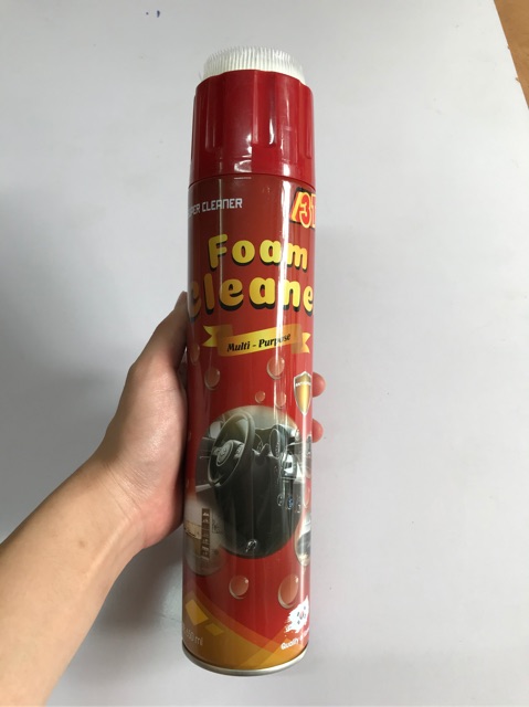 Xịt tạo bọt đa năng Foam Cleaner 3T vệ sinh 90% nội thất ô tô và đồ gia dụng