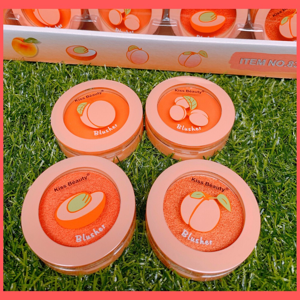 Phấn má hồng kiss beauty peach [HOT] | BigBuy360 - bigbuy360.vn