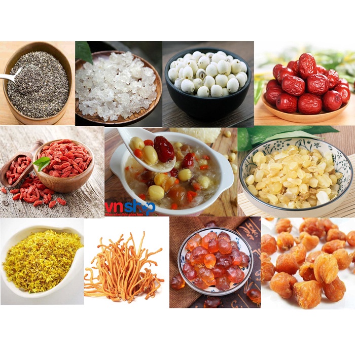 Gói 50g/100g Tuyết yến( yến thực vật ) nấu Chè Dưỡng Nhan