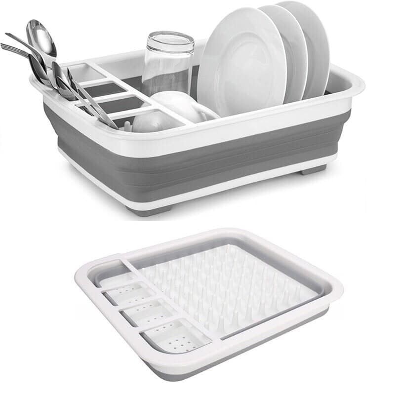 RỔ ÚP BÁT SILICON GẤP GỌN