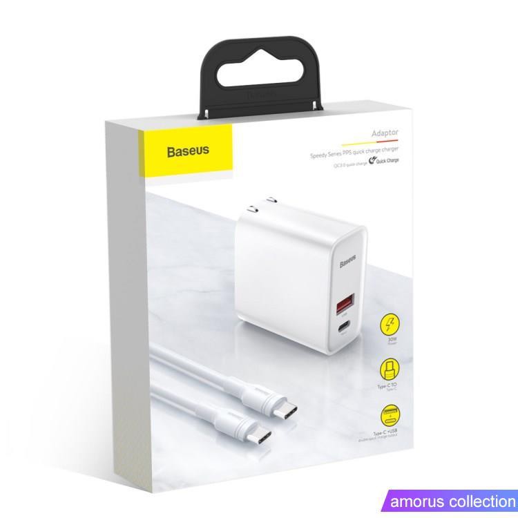 Bộ Sạc Nhanh 30W Chính Hãng Baseus BH 12 Tháng