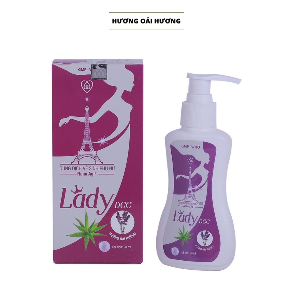 Dung Dịch Vệ Sinh Phụ Nữ Lady - 3 Mùi Hương - Dung Tích 90ml - Làm Sạch, Làm Thơm, Ngăn Ngừa Viêm Nhiễm ( video thật ) )