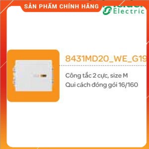 Hạt công tắc 20A size M - Zencelo - Schneider