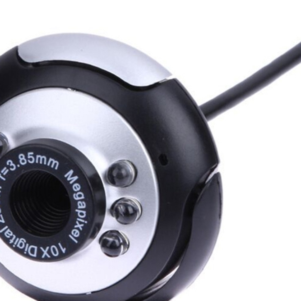 Webcam 10X Lzdjhyke1 USB 2.0 Kẹp Máy Tính Có Micro Cho PC