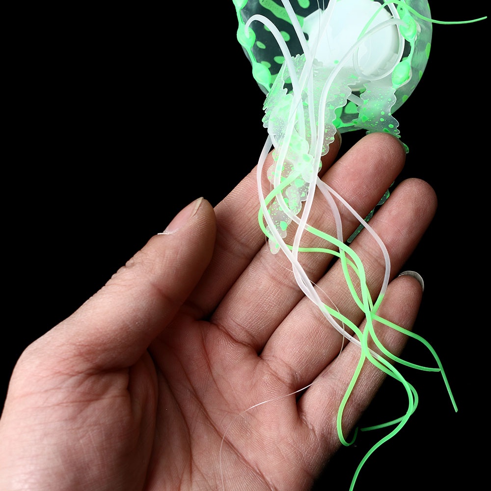 Sứa Biển Nhân Tạo Phát Quang Nhiều Màu Trang Trí Bể Cá