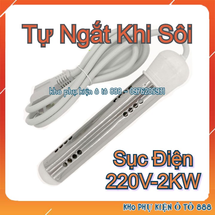 [FREESHIP] Sục Điện 220V, Sục Đun Nước An Toàn Tự Động Ngắt Nguồn Khi Sôi