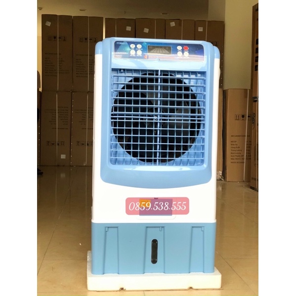 QUẠT ĐIỀU HÒA HƠI NƯỚC Daihachio HS40 - 50L ⭐FREESHIP EXTRA⭐ CÓ ĐIỀU KHIỂN TỪ XA - CÓ BƠM TỰ NGẮT -  BẢO HÀNH 12 THÁNG