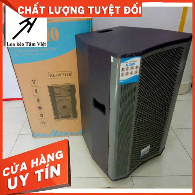 [Chính hãng] Loa kéo gỗ “ALOKIO VIP180” bass 4 tấc - BAO SHIP – Loa kéo Tâm Việt. - hàng chất lượng, giá tốt nhất TQ