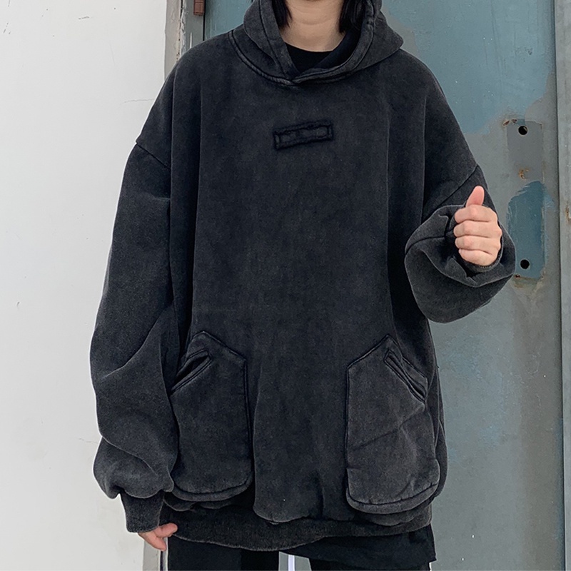 Áo hoodie nam form rộng, áo hoodie nữ form rộng màu đen mặc nhà đi chơi thời trang hàn quốc học sinh