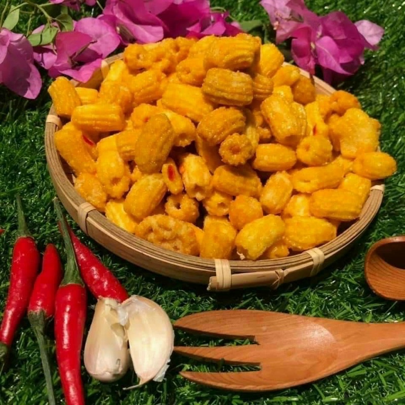 Nui chiên bơ mắm ớt tuổi thơ⚠️Lẻ = Sỉ ⚠️TỪ ĐƠN 50K,  Hàng ngon nhà làm