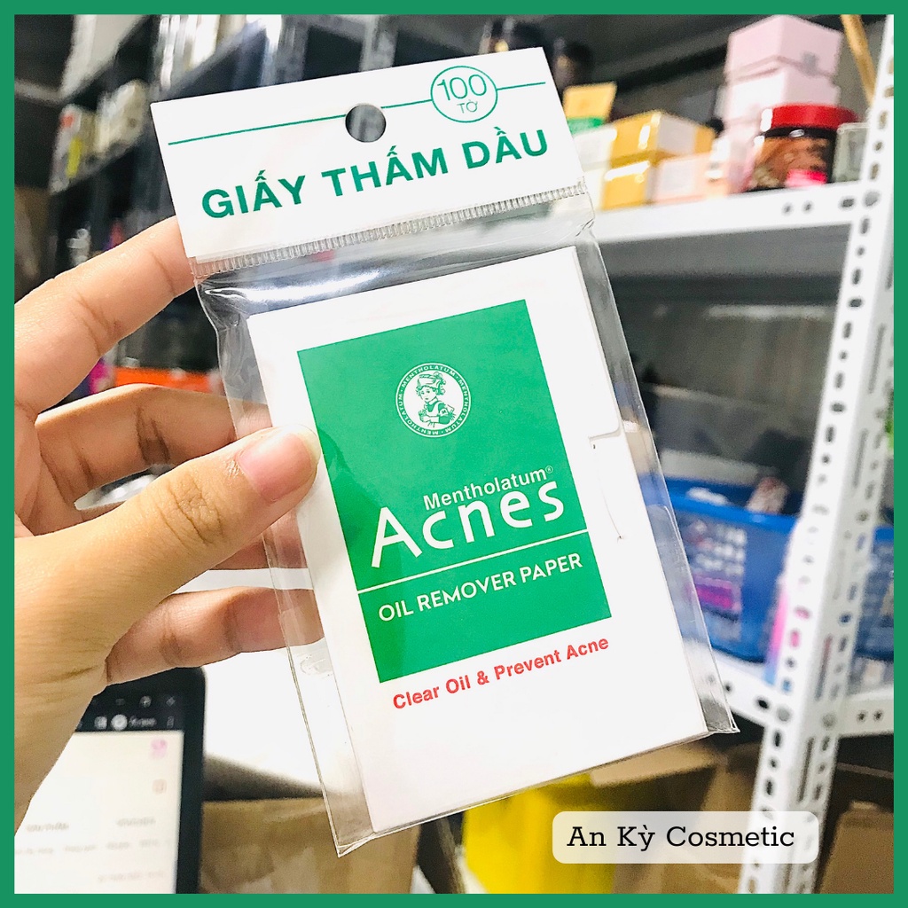 Giấy Thấm Dầu Acnes Oil Remover Paper (100 tờ)