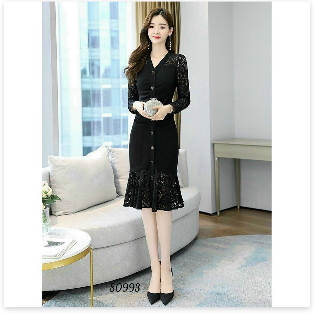 ĐẦM UMI PHỐI REN SIÊU XINH THỜI TRANG KOKO MI