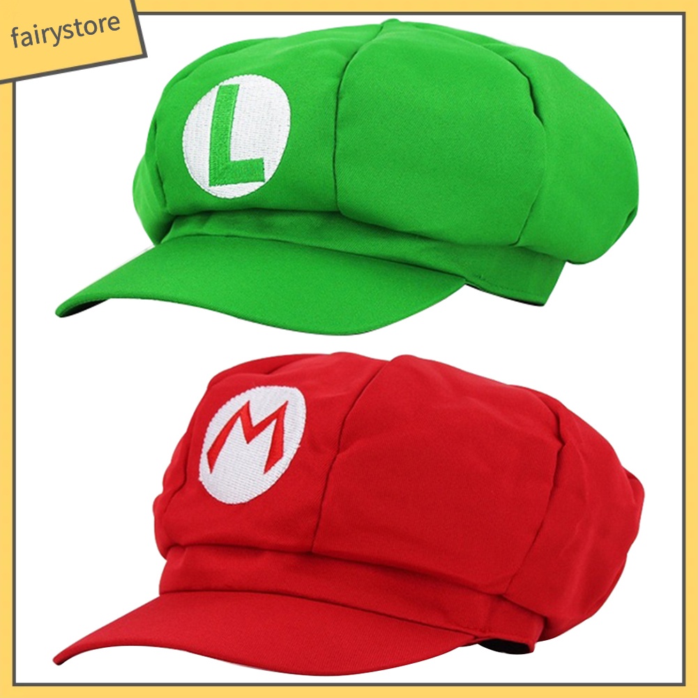 Mũ hóa trang nhân vật game Super Mario Bros đơn giản thời trang