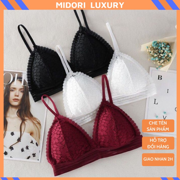 Áo ngực ren êm nhẹ sexy 2 khuy, đệm vừa êm nhẹ an toàn và ôm sát cơ thể