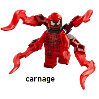   LEGO SUPER HEROES MINIFIGURE   NHÂN VẬT-CARNAGE 
