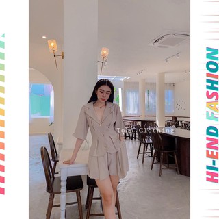 Set Áo Vest Xếp Eo [Hàng Tuyển Chọn] Áo Nữ Thời Trang - Tôn Dáng - Chuẩn Form