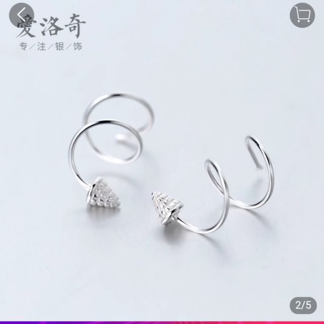 Combo khuyên tai bạc 925