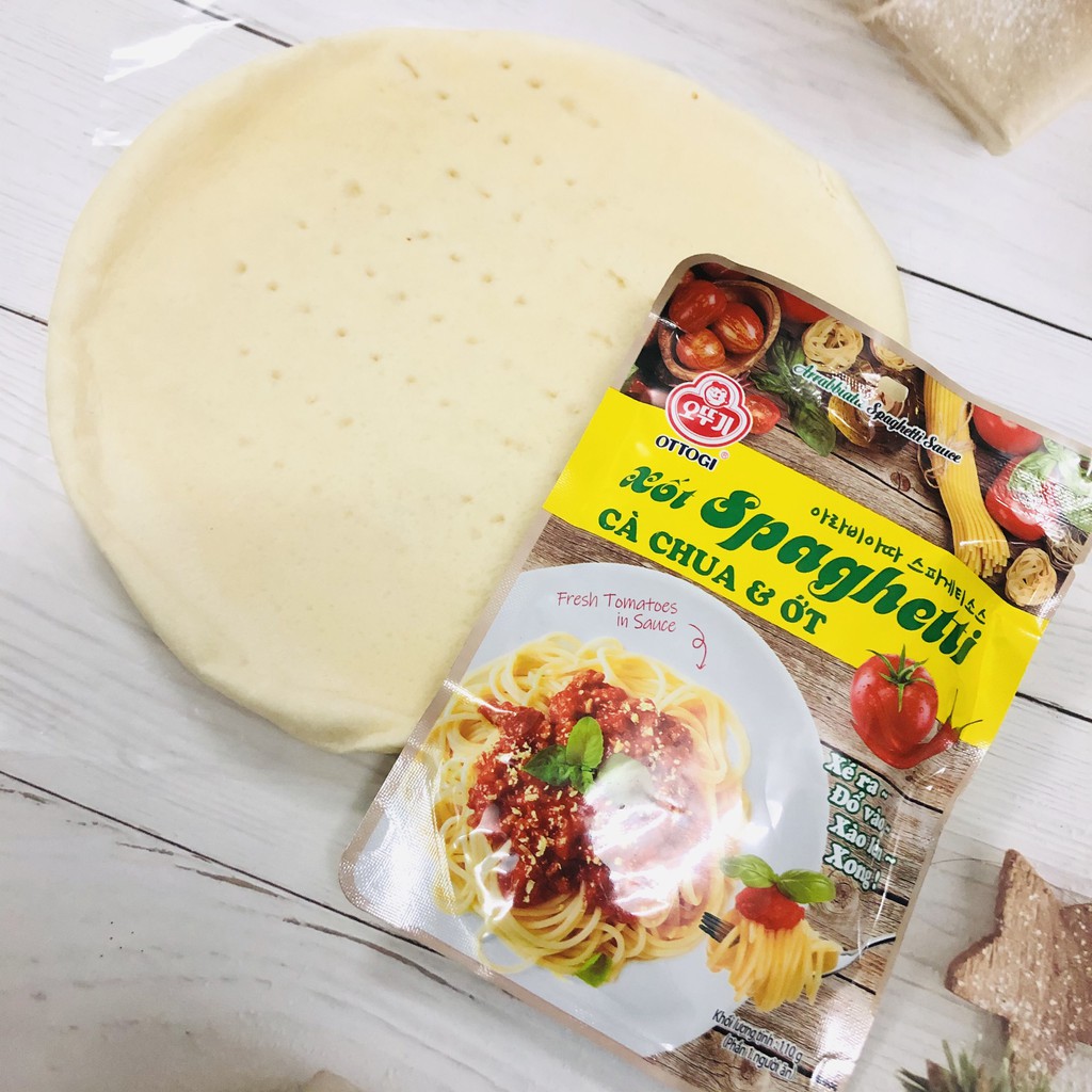 ĐẾ BÁNH PIZZA KÈM SỐT CÀ CHUA 110G