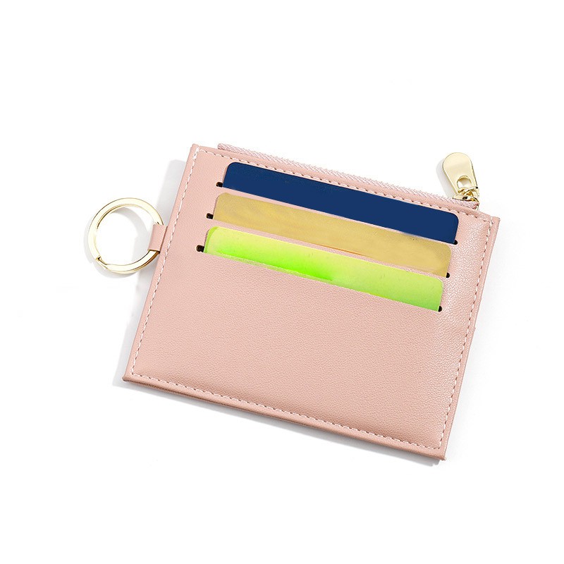 Ladies Sweet Multi-card Wallet Multi-card Zipper Short Wallet