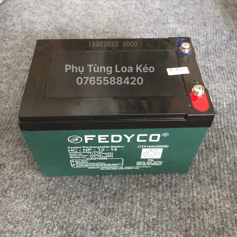 Bình Ắc Qui 12v14AH cho Xe Điện - Loa Kéo