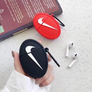 Nike Logo AirPods mềm bảo vệ Trường hợp của Apple AirPods Silicone Case Pendant