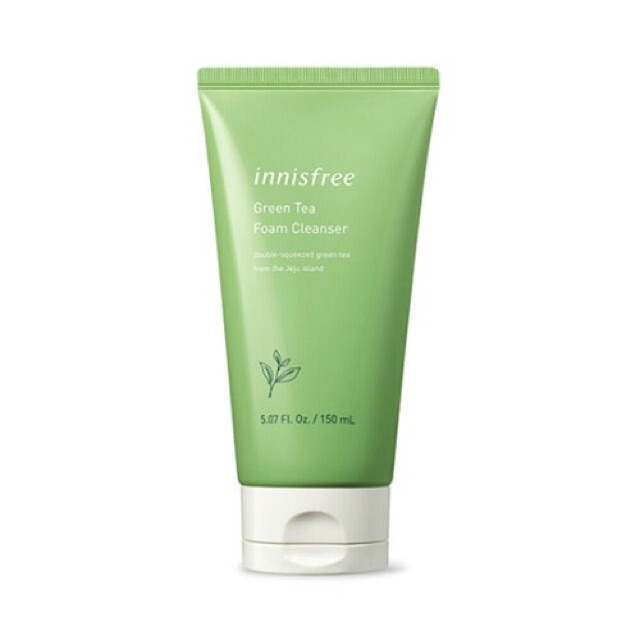 Sữa rửa mặt innisfree green tea foam cleanser new 2019