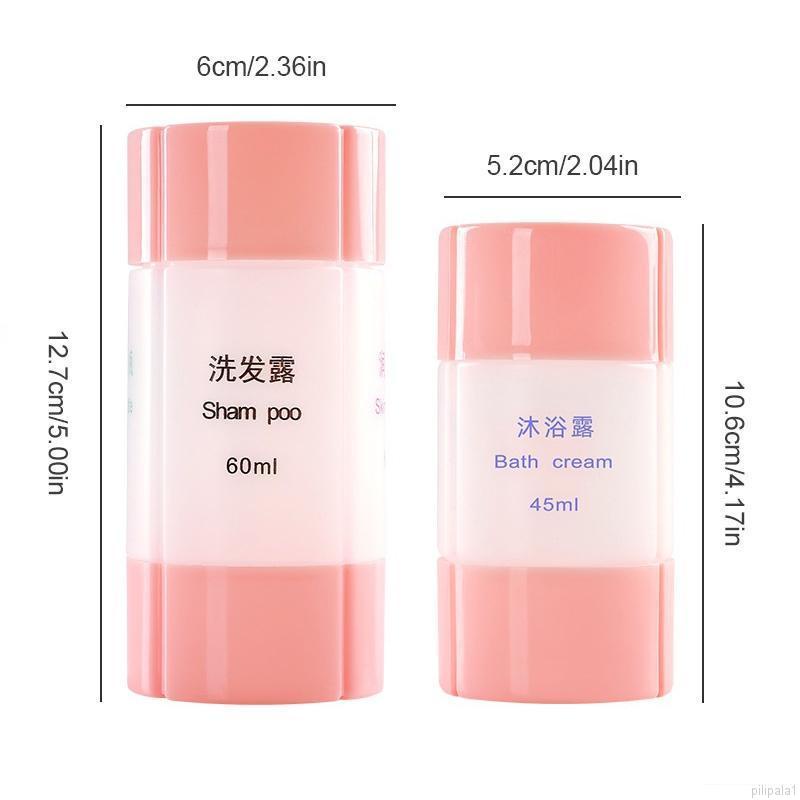 Bình Đựng Dầu Gội Chống Rò Rỉ An Toàn Kích Thước Nhỏ Chất Liệu Dày Dặn HYJP7 OUYOU1015