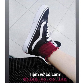 [Tiệm vớ cô Lam] Tất vớ nữ dạng lửng, cổ bèo