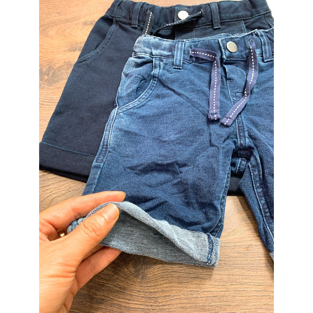 [Mã SKAMCLU7 giảm 10% cho đơn từ 0Đ] Quần short thun giả jean Fox xuất dư xịn size đại 4-18Tuổi