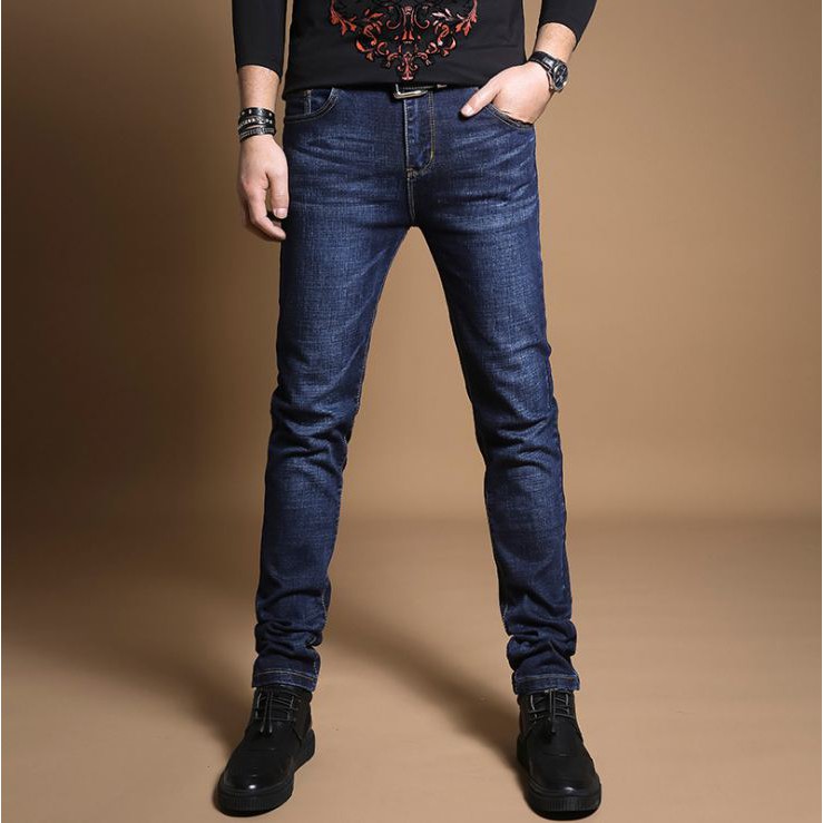 Quần jean nam trơn ⛔FREE SHIP⛔ Quần bò nam dáng côn 3 màu | BigBuy360 - bigbuy360.vn