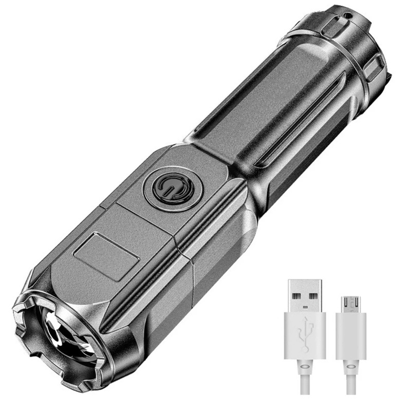 Đèn Pin Siêu Sáng Bằng Abs 3 Chế Độ Điều Chỉnh Được Tiện Dụng