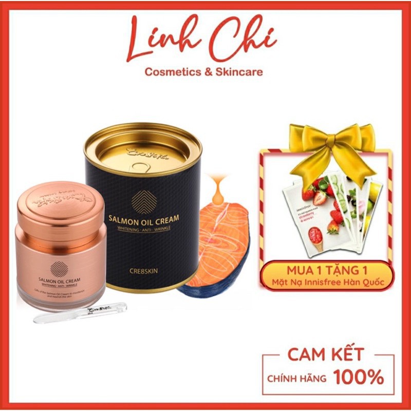 [Auth] Kem dưỡng cá hồi Cre8skin Salmon Oil Cream