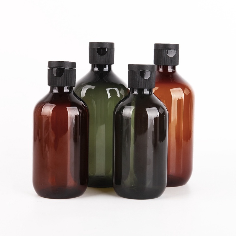 1 Chai Nhựa Có Nắp Lật Dung Tích 300/500ML Dùng Đựng Mỹ Phẩm Khi Đi Du Lịch