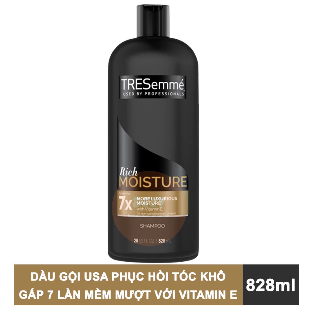 Cặp Dầu Gội Xả Combo Tresemme Mỹ Shampoo Tresemmé Dầu Gội Dưỡng Tóc Ẩm Treseme Chăm Sóc Cho Tó