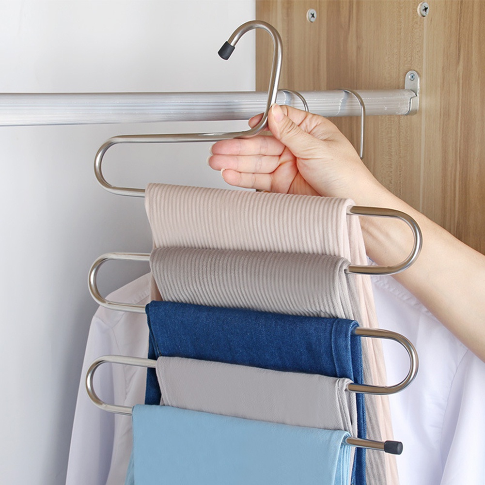 Móc Treo Hình Chữ S Bằng Thép Không Gỉ: Kích Thước 14*14inch: Thông Thường, Thông Thường, Chống Trượt: 1 * S Đo Thủ Công