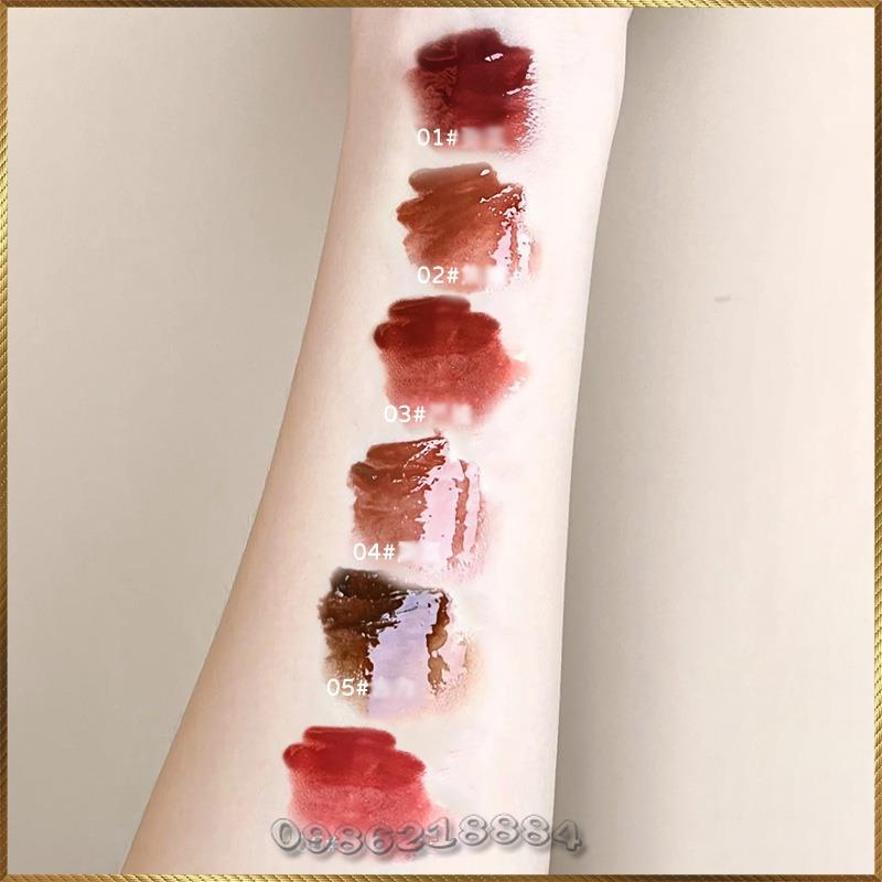 Son môi bóng dạng lỏng Daimanpu Doughnut Mirror Lip Glaze mướt mịn môi D9917