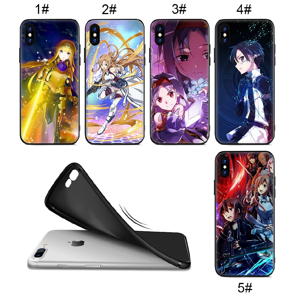 🌺 Ốp điện thoại in hình anime sword art online cho iphone 6 6s 6/6s plus 7/8 7/8 plus x xsmax xr xs - A788