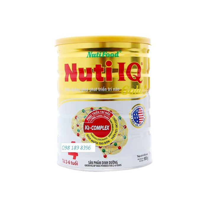 SỮA NUTI IQ GOLD 3 / 4 1.5KG