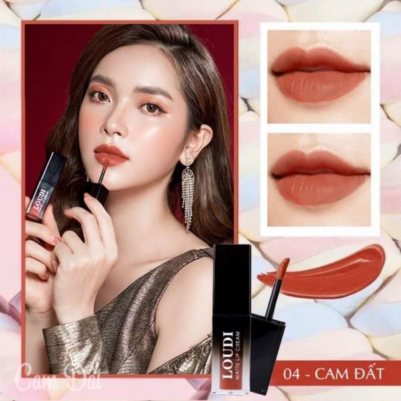 SON LOUDI 8 MÀU_ĐỎ LOUDI