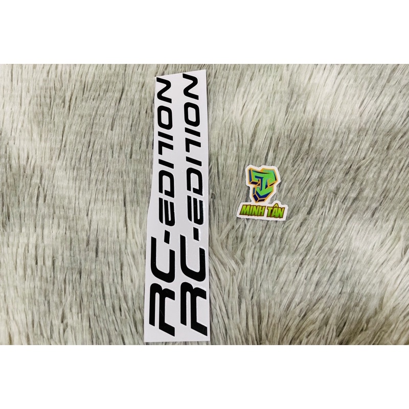 Tem Chân Phuộc RC-Edition trước phản quan