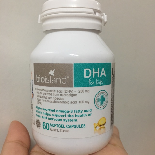 Dha bé bioisland cho bé từ 7 tháng tuổi