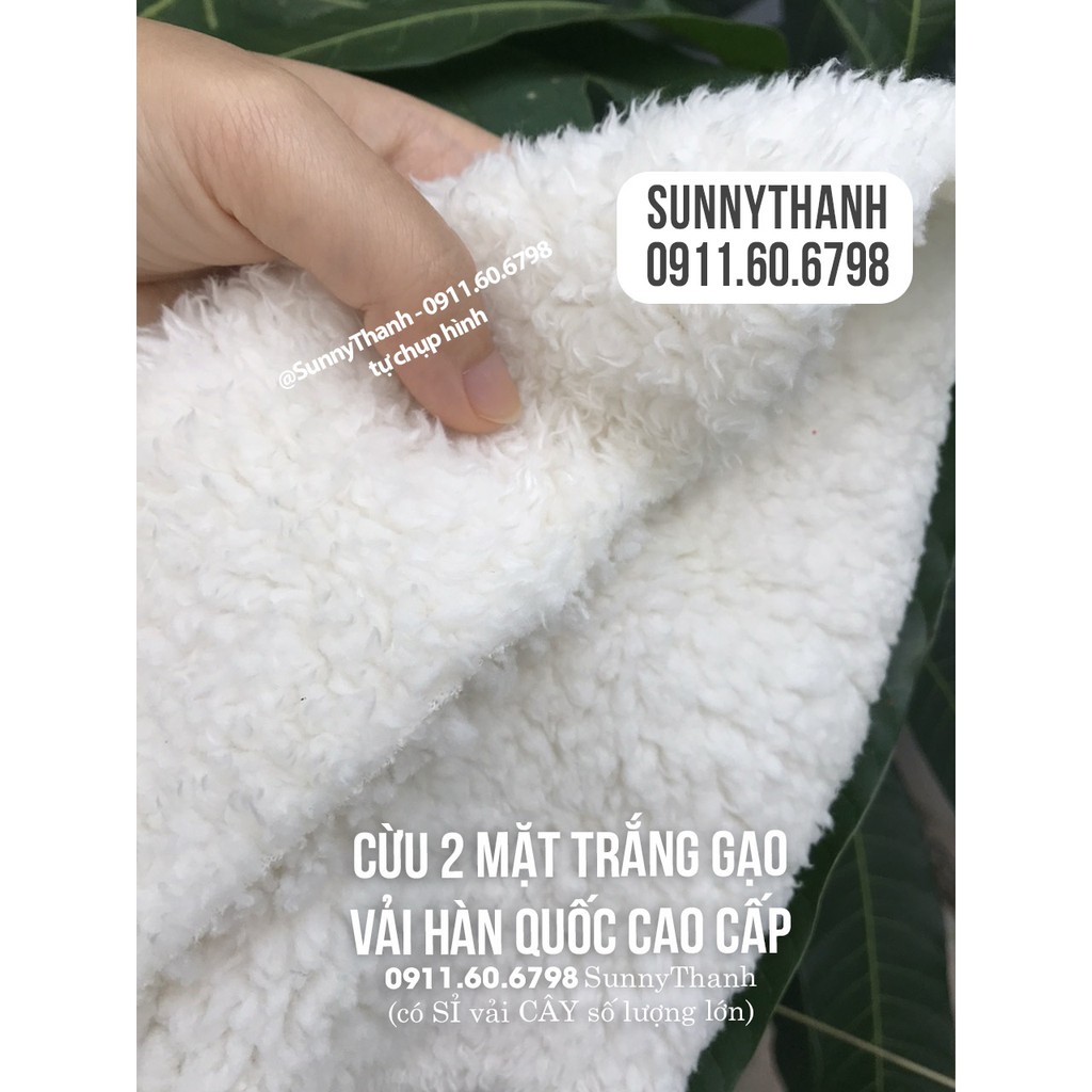 Lông 2 mặt, vải lông 2 mặt hồng phấn hồng cam siêu mềm mịn mướt mát may mền áo khoác cho em bé người lớn